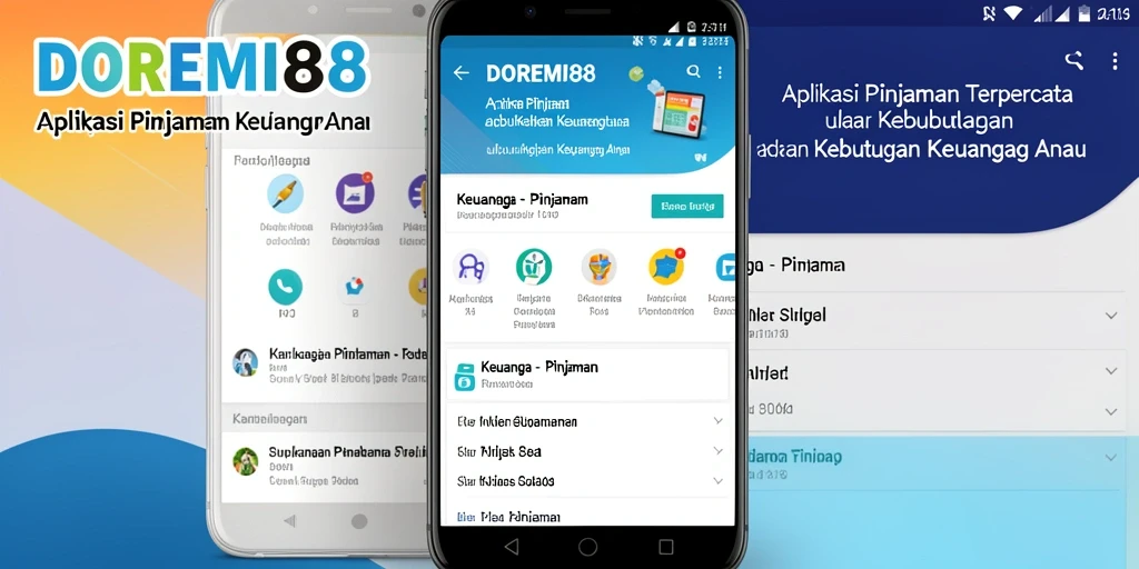 Tampilan antarmuka DOREMI88 yang sederhana dan intuitif.