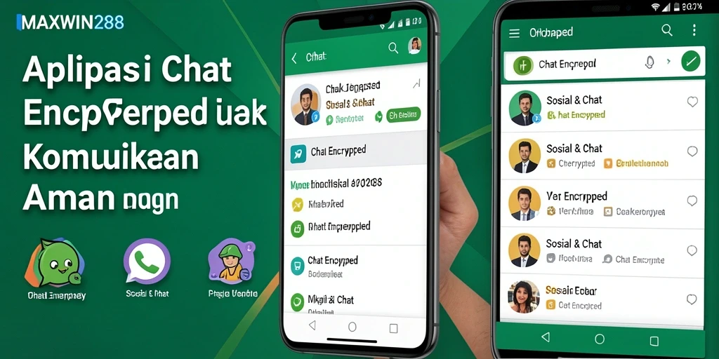 Antarmuka pengguna <strong>MAXWIN288</strong> yang intuitif dan aman untuk chatting.
