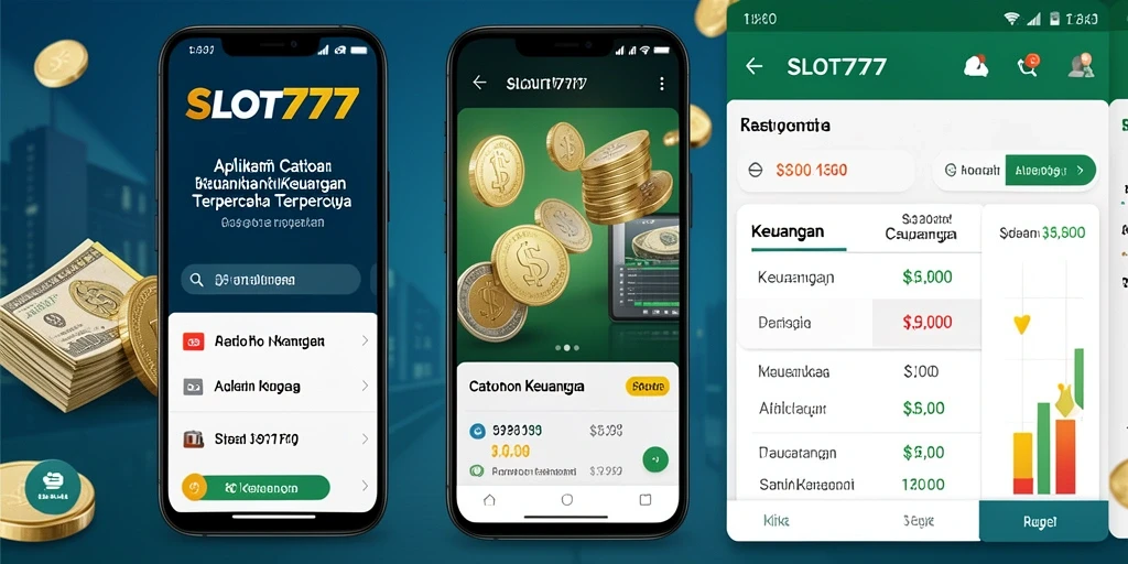 Tampilan antarmuka SLOT777 untuk catatan keuangan yang sederhana dan menarik.