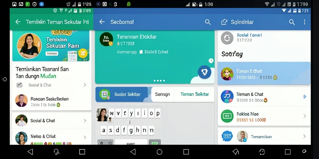 Tampilan antarmuka ST789 yang modern dan intuitif.